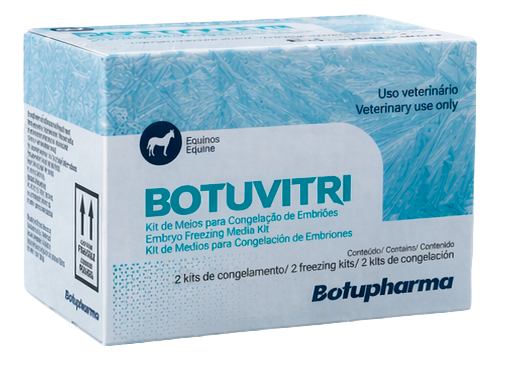BotuVitri - 2 kits per box. Each kit: Holding medium 0.7 mL; Vitri V1 0.3 mL; Vitri V2 0.3 mL; instruction leaflet.